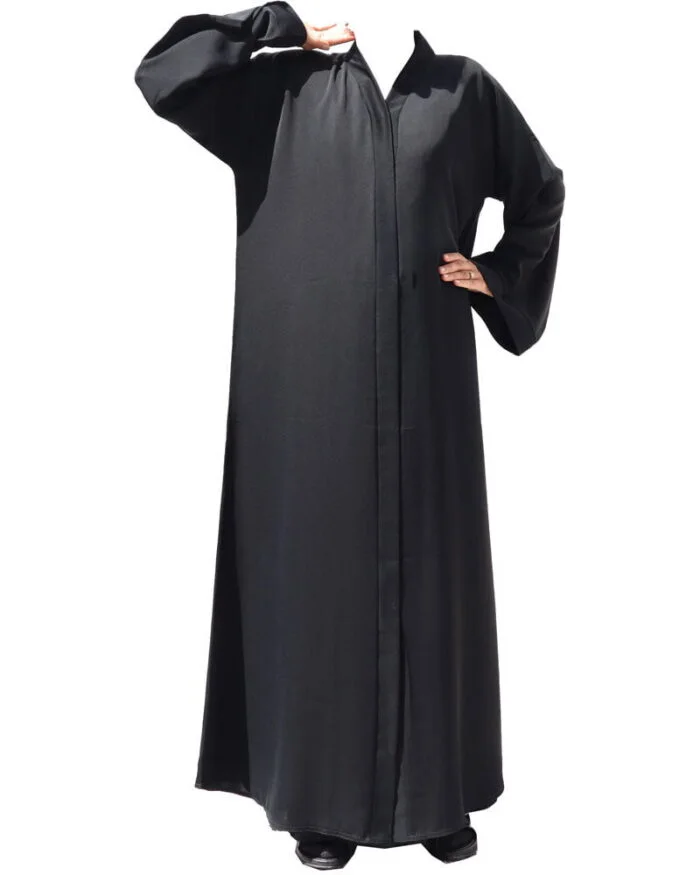 Luxury Open Abaya Plain Abayas KhaleejiAbaya