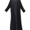 Plus-Size Plain Abaya L
