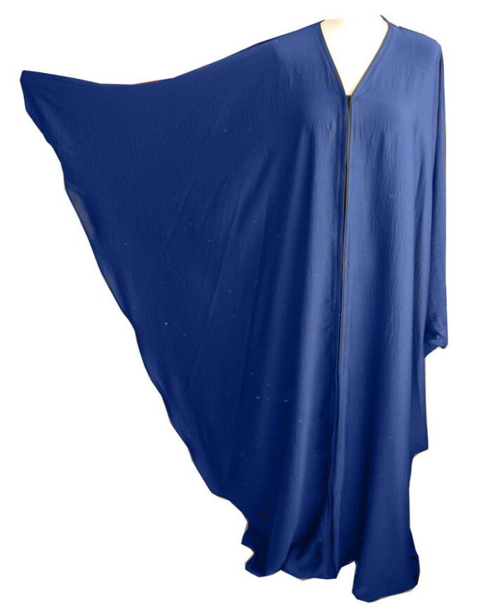 Blue Tissue Kaftan Abaya