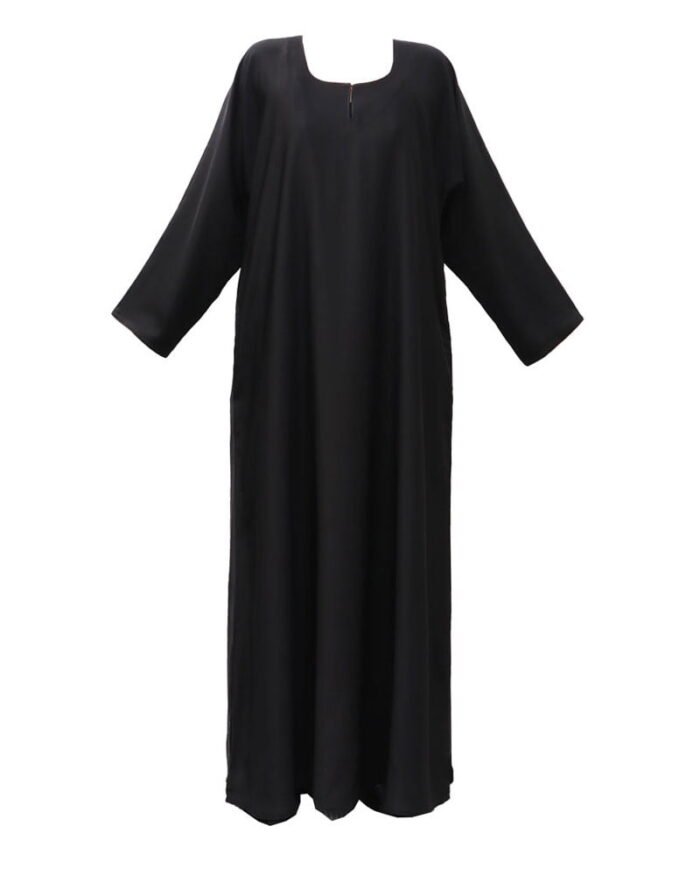 Premium Plain Abaya - KhaleejiAbaya.com