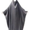 Saudi Jilbab dark grey